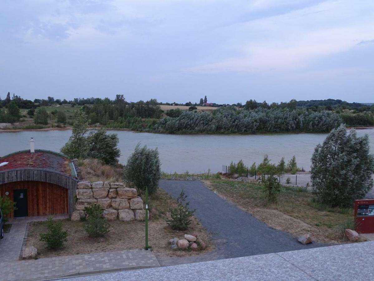 Feriendomizil Am Stoermthaler See, Lagovida, Leipziger Neuseenland, Grosspoesna, Privatstrand Екстер'єр фото